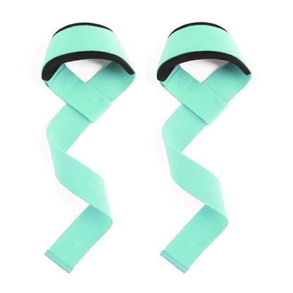 Fitness Lifting Wrist Straps Brace for Weightlifting Crossfit Bodybuilding Gym Strap Wrist Support Custom Logo