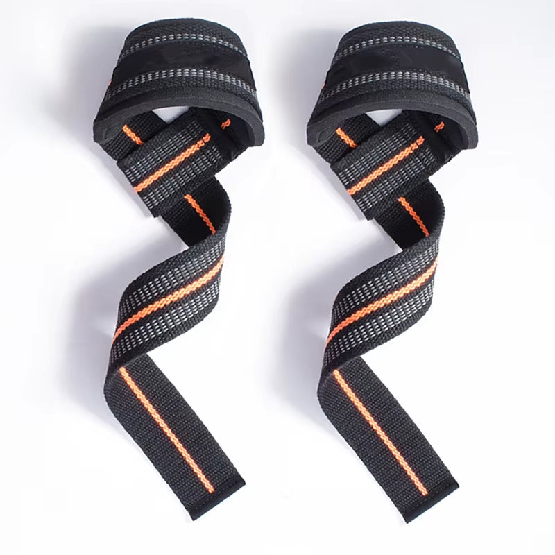 Fitness Lifting Wrist Straps Brace for Weightlifting Crossfit Bodybuilding Gym Strap Wrist Support Custom Logo