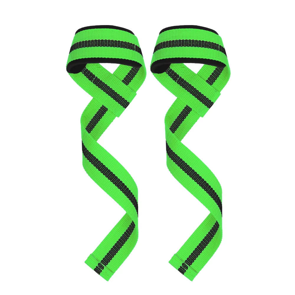 Fitness Lifting Wrist Straps Brace for Weightlifting Crossfit Bodybuilding Gym Strap Wrist Support Custom Logo